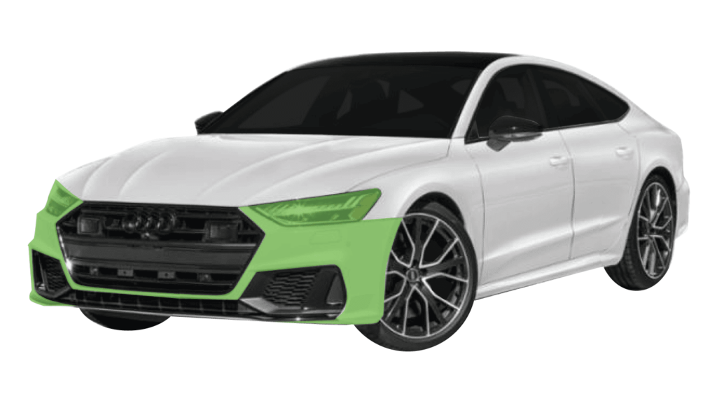 Paint Protection Film 28 Front end lower